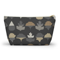 Frond Accessory Pouch w T-bottom in Black